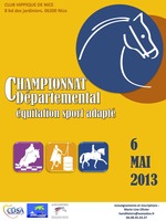 Championnat départemental d'équitation adaptée